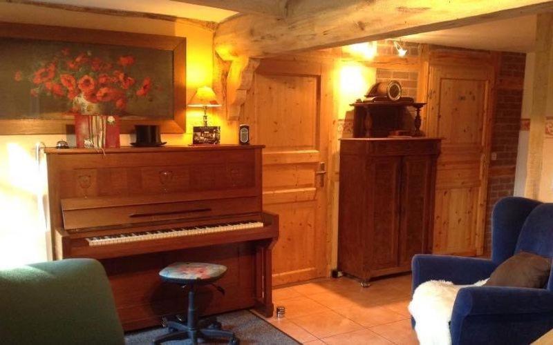 Altes Landhaus Oste, Klavier Appartement, 2 Zimmer Mit Kamin Hemmoor Esterno foto