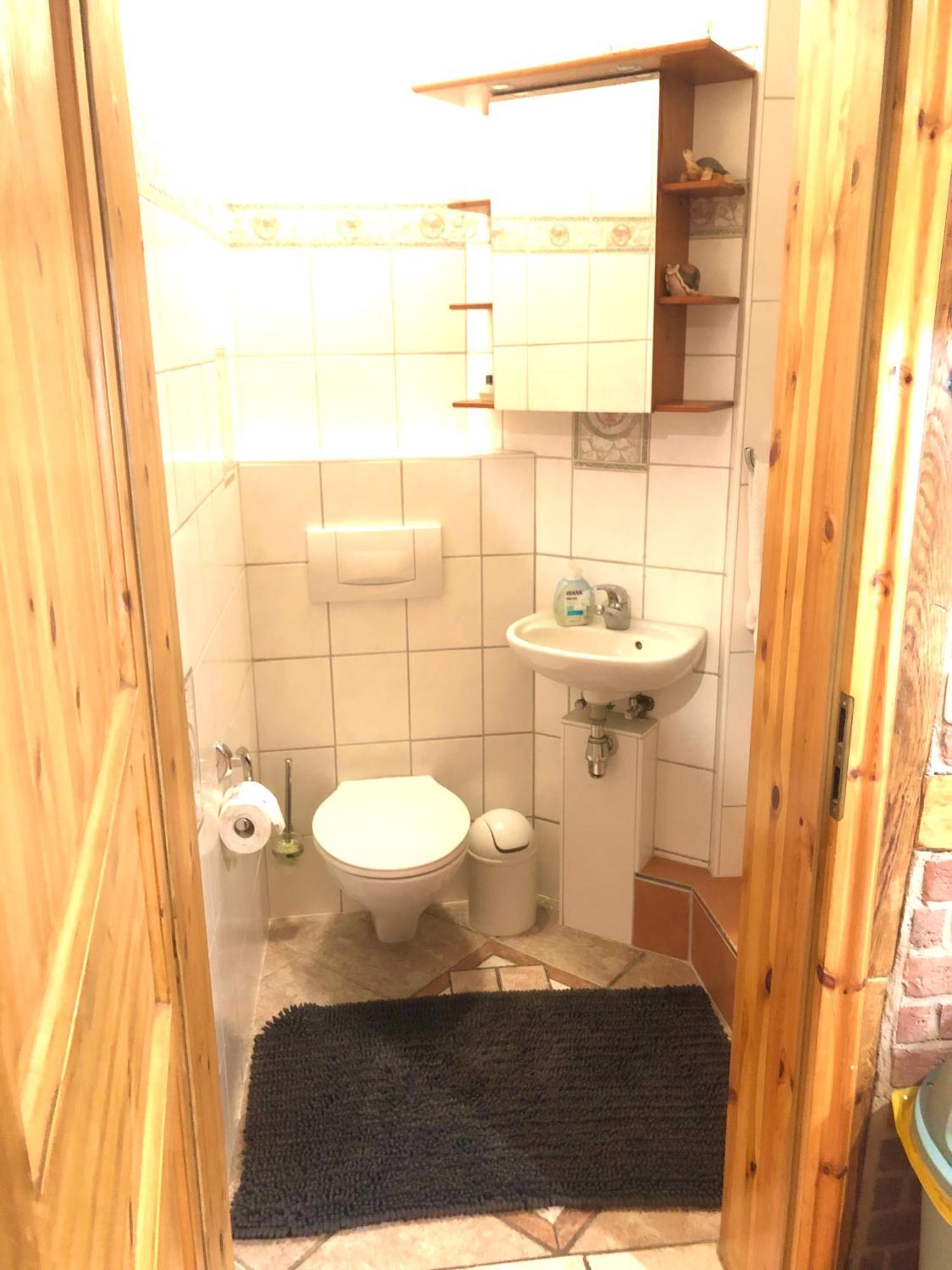 Altes Landhaus Oste, Klavier Appartement, 2 Zimmer Mit Kamin Hemmoor Esterno foto