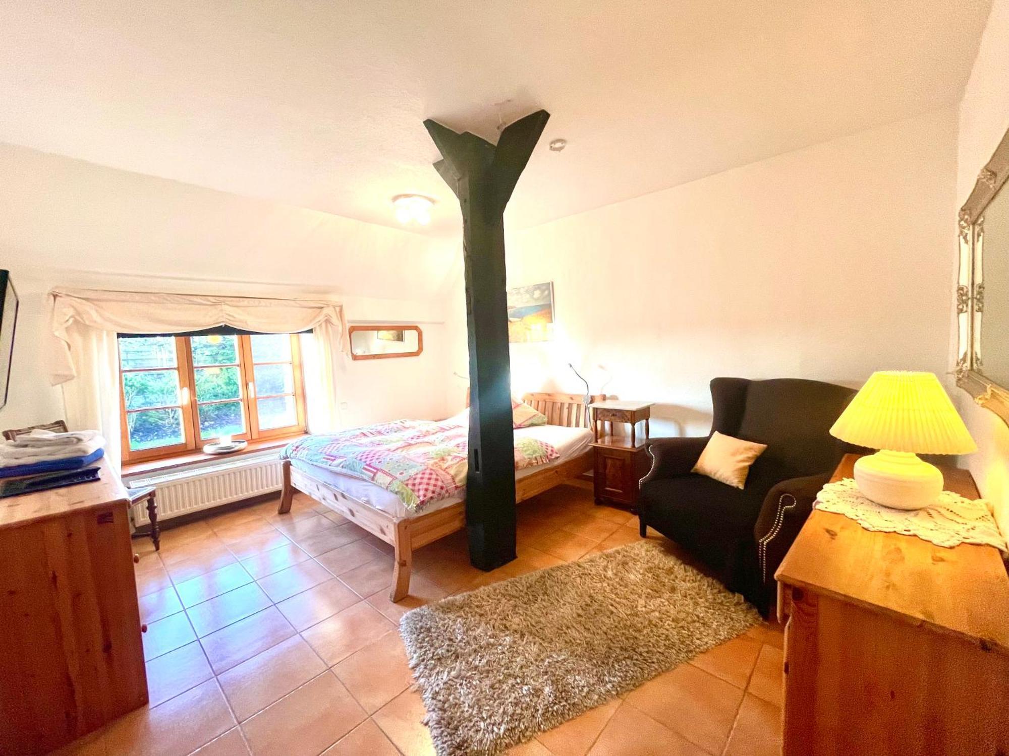 Altes Landhaus Oste, Klavier Appartement, 2 Zimmer Mit Kamin Hemmoor Esterno foto